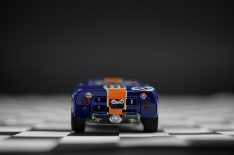 Illustration for article titled AutoWorld's 1:64 Ford GT40 in the better Gulf Livery